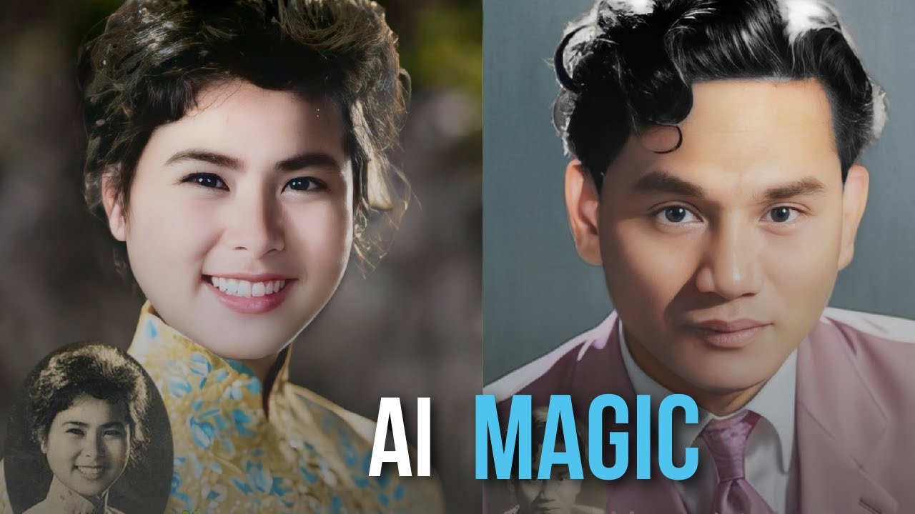 AI magic | Phục chế ảnh các nhà thơ bằng công nghệ AI